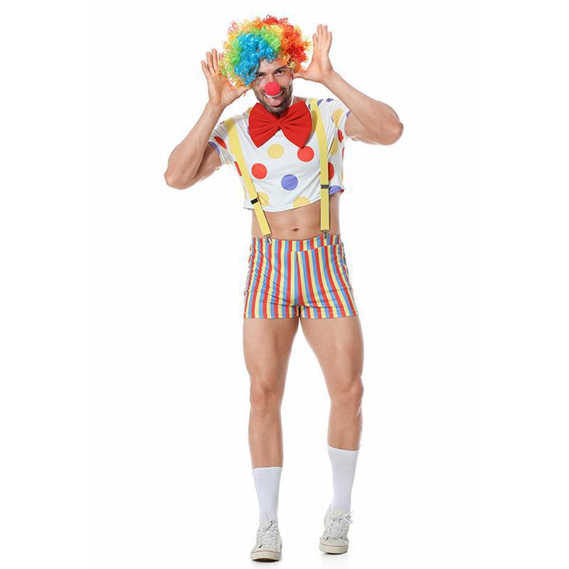 Halloween Clown Outfit Set Clothing - Image 6