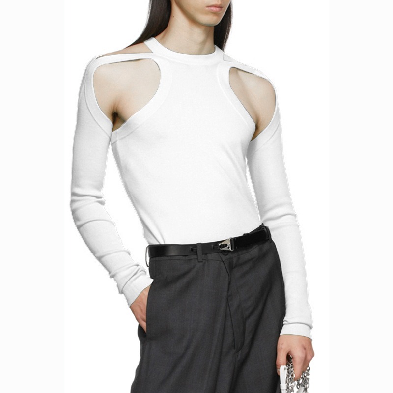 Slim Knit Sleeveless Vest for Men, Elastic Fitted - Image 7