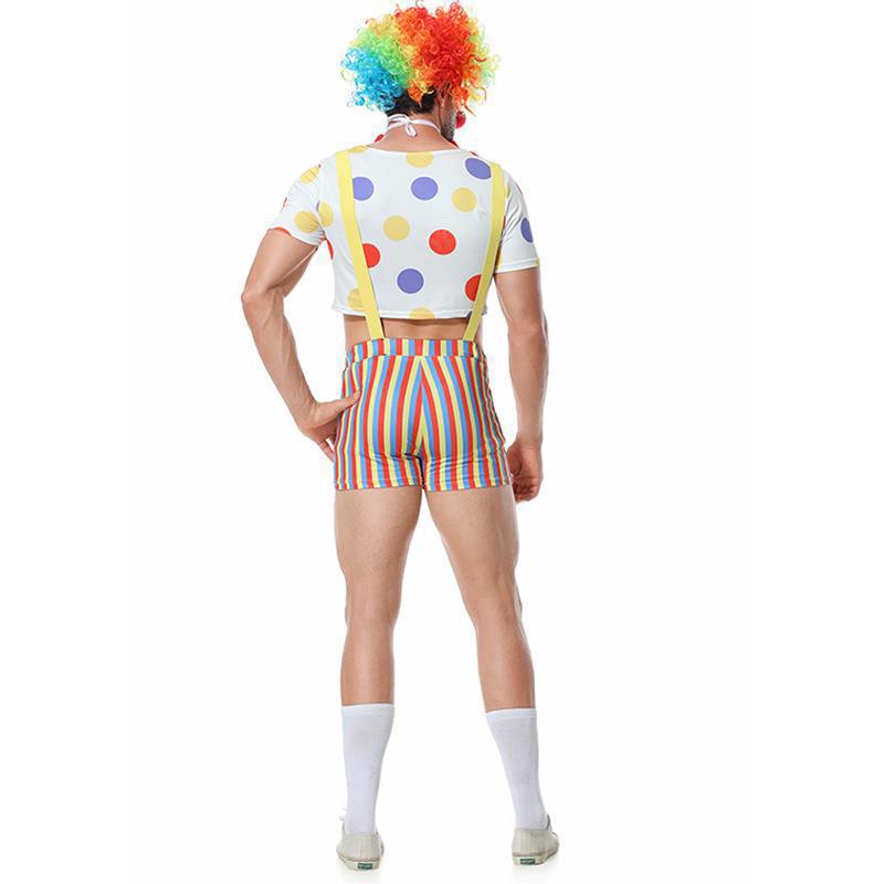 Halloween Clown Outfit Set Clothing - Image 4