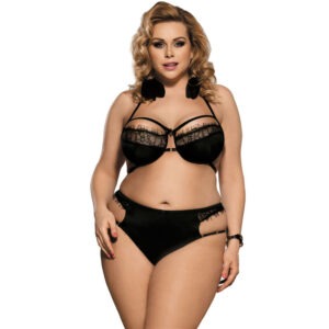 Women Plus Size Bra Set Lingerie
