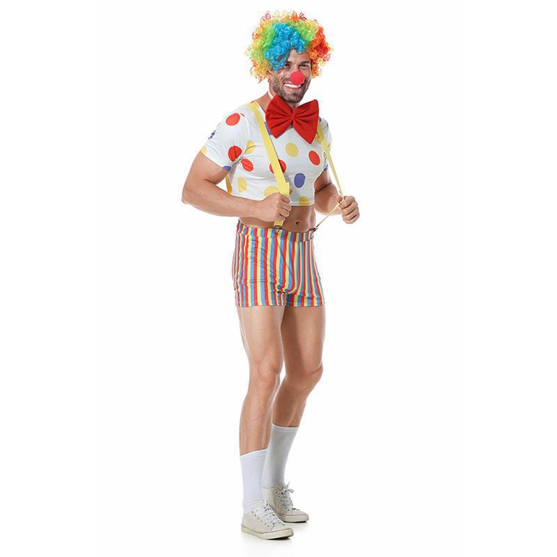 Halloween Clown Outfit Set Clothing - Image 3