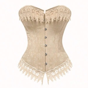 Women Steampunk Corsets Gothic Clothing Overbust Waist Trainer Bustier Tops Burlesque Corsages Vintage Lace Up Boned Corselet