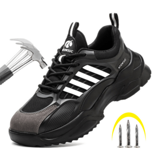 Lightweight and breathable safety shoes for men and women, anti smashing and puncture work shoes, safety shoes
